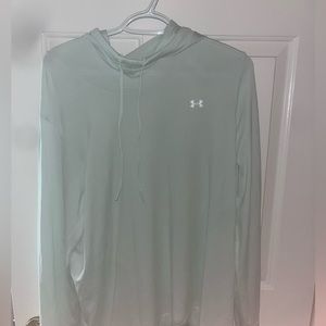 Under Armor mint heat gear athletic hoodie